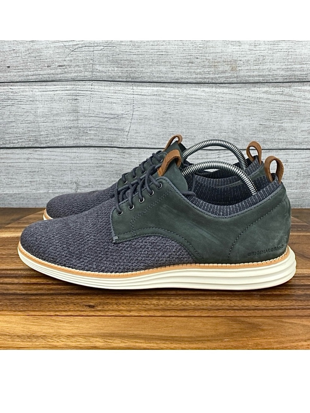 Cole Haan OriginalGrand Stitchlite Plain Oxford Grey C31513 Men’s Shoe Size 9